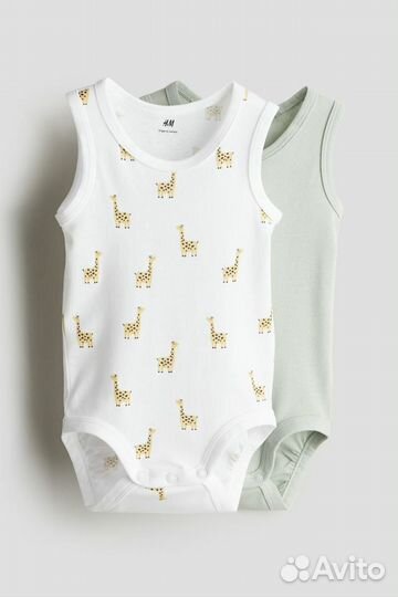 Боди-майки hm 62, 74, 80, 86, 92