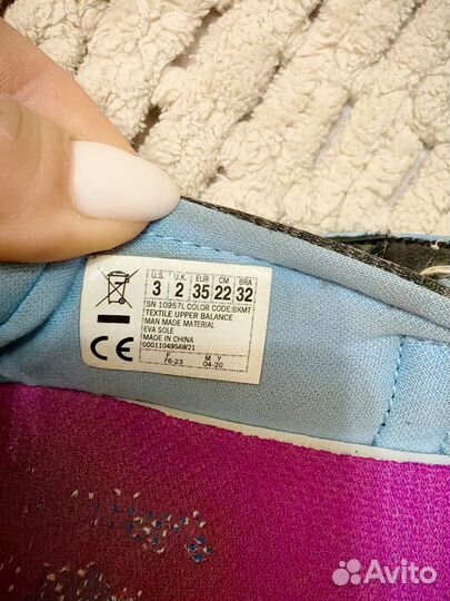 Обувь 35 для девочки