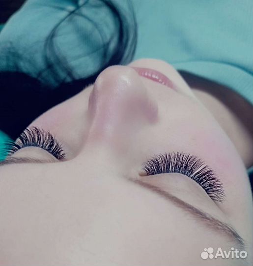 Наращивание ресниц/Оформление бровей