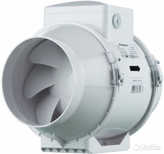 Канальный вентилятор Vents TT 150