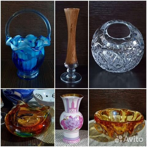 Вазы и конфетницы СССР