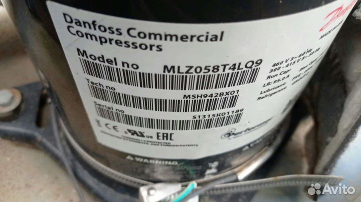 Холодильный агрегат на базе компрессора Danfoss