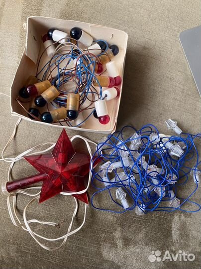 Электрические гирлянды СССР