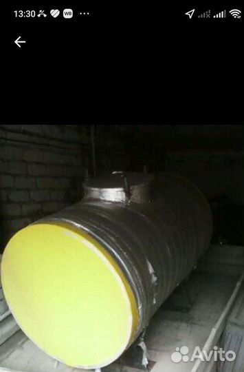 Бочка металлическая пищевая