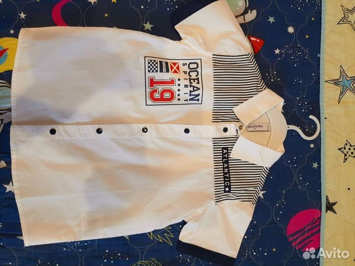 Рубашка на мальчика р.110