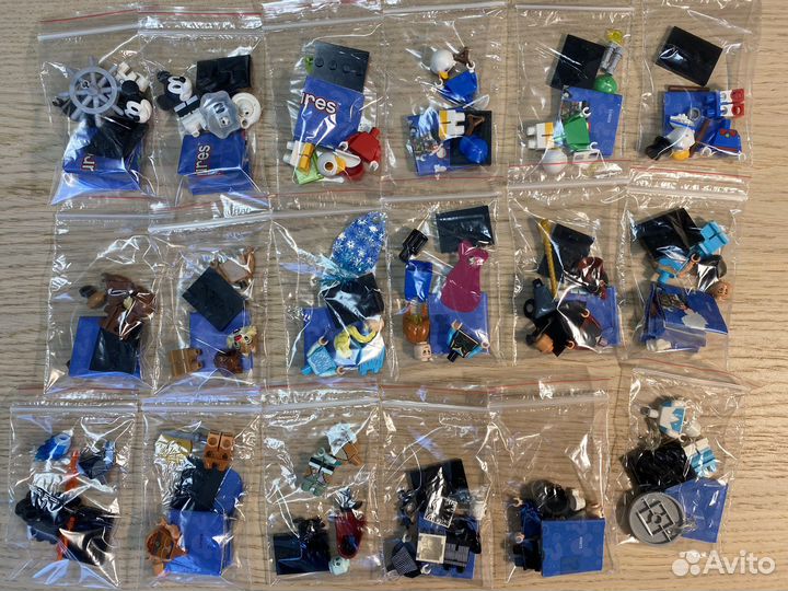Lego минифигурки Disney 2 серия