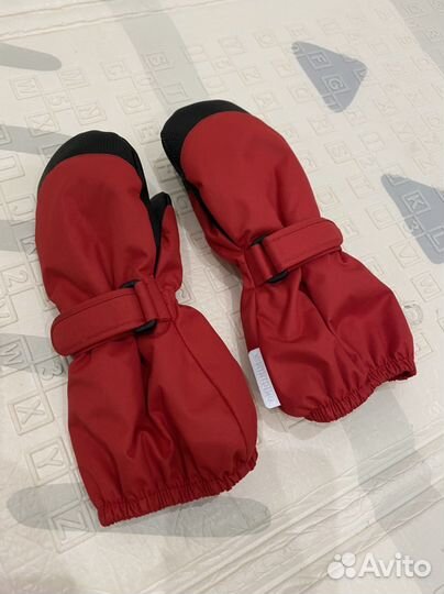 Зимние варежки краги Минидино новые 1-2