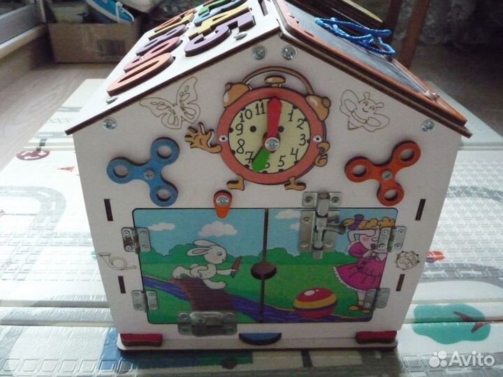 Бизиборд домик со светом