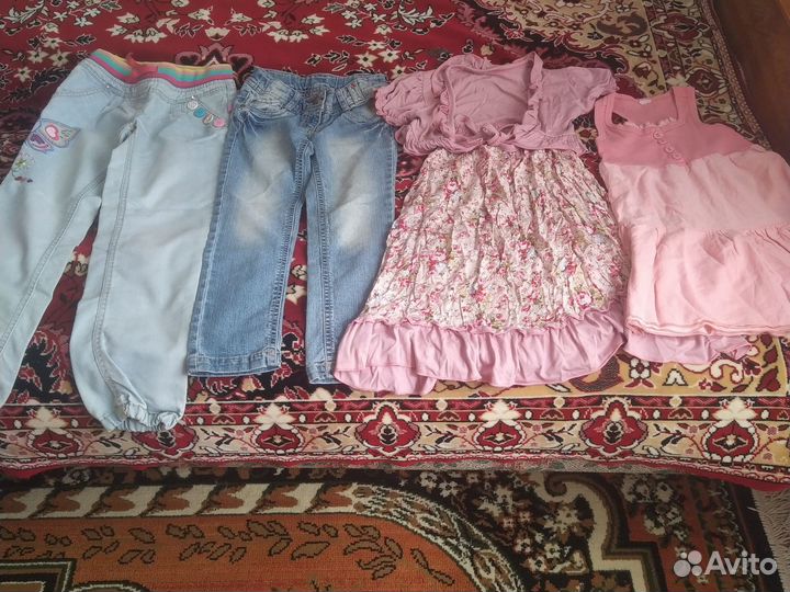Детские вещи для девочки размеры разные