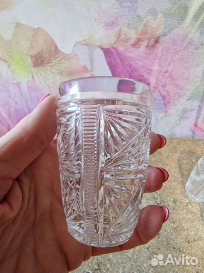 Хрустальные рюмки СССР