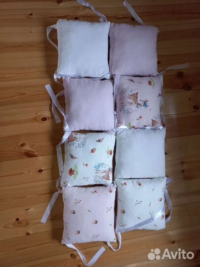 Бортики на кроватку