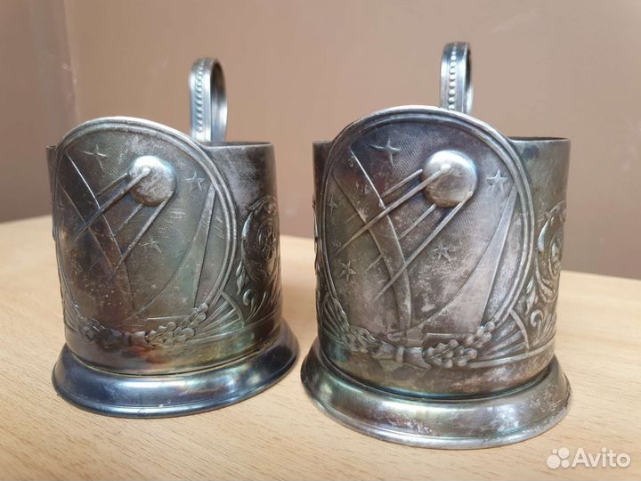 Подстаканник спутник СССР