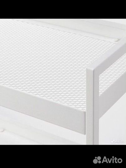 Этажерка IKEA Nissafors белая