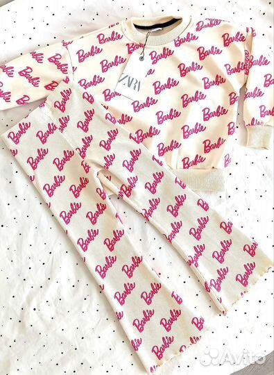 Костюм новый Zara «барби буквы» 98-128