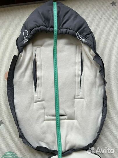 Зимний конверт в коляску