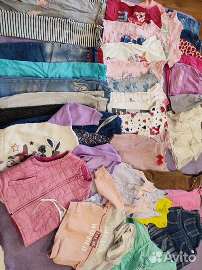 Вещи на девочку 3 4 года пакетом 104