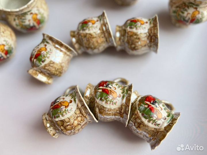 Новый чайный кофейный сервиз 15 предметов