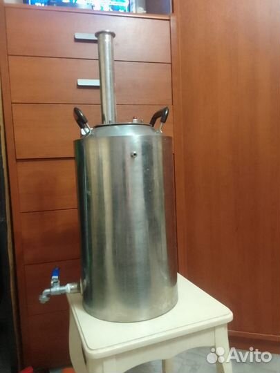 Перегонный куб стандарт.20л +царга+ Колонна