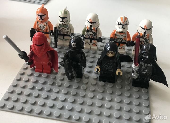 Star Wars минифигурки lego