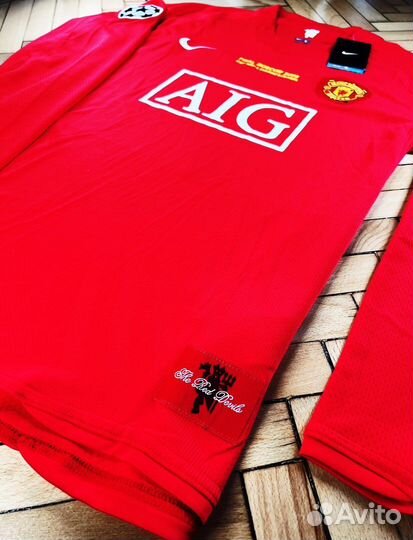 Ronaldo Manchester United футбольная футболка Nike