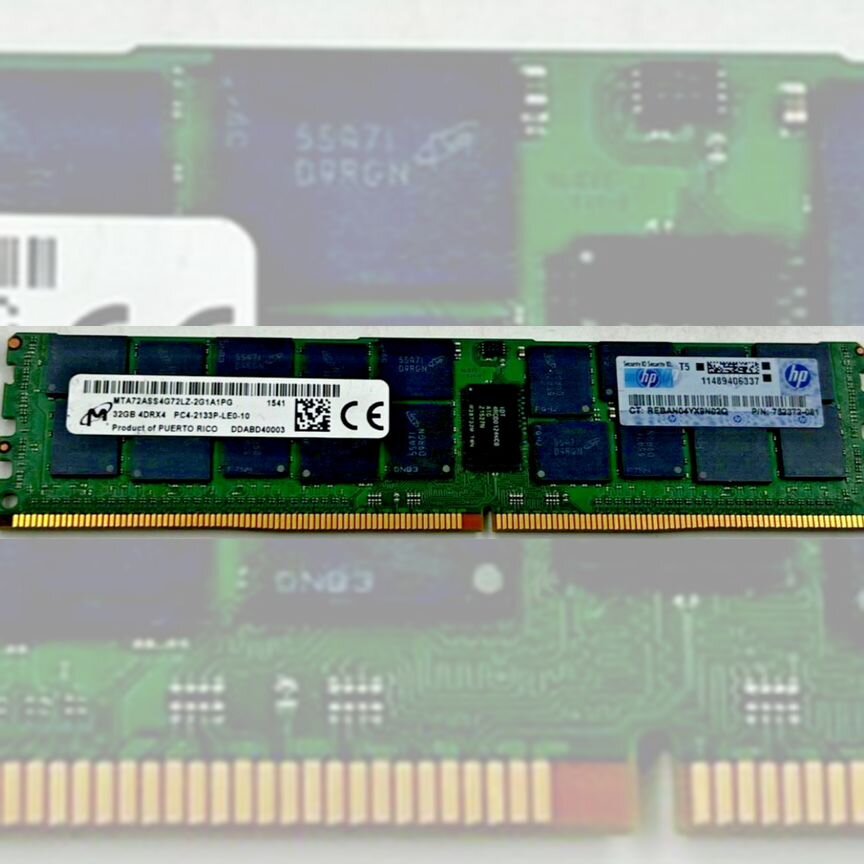 [MTA72ASS4G72LZ-2G1] Pc4-2133p-L 32gb Micron (Hpe) Mta72ass4g72lz-2g1