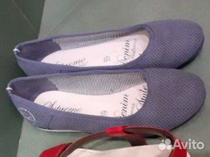 Новые кожа балетки, caндалии, лоферы