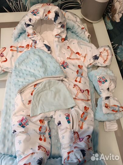 Зимний комплект на выписку Анастасия Чепурина