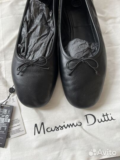 Massimo dutti балетки 39