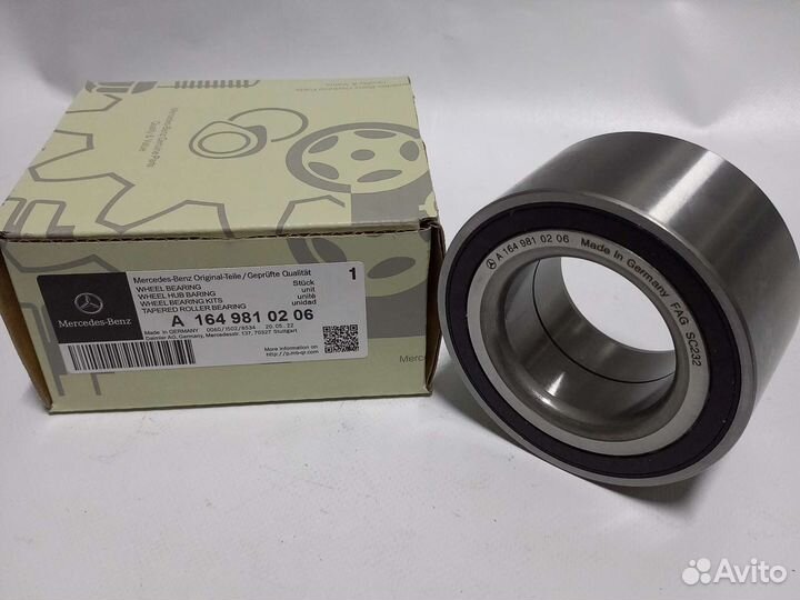 Подшипник ступицы mercedes w164 M,GL