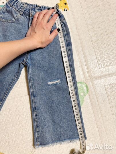 Джинсы на девочку 92р