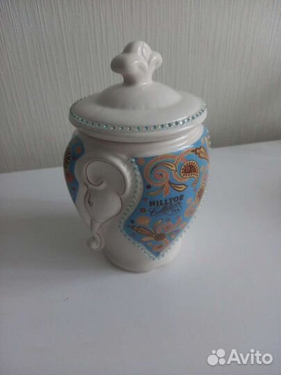 Банка керамическая в виде слона