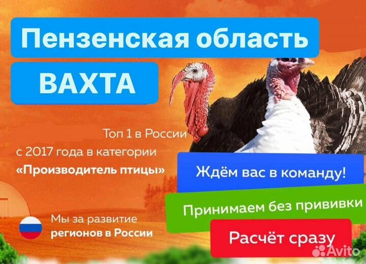 Вахта с оплатой проезда разнорабочий