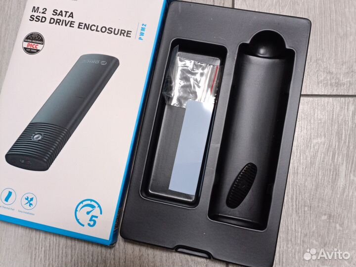 Корпус для M.2 SSD SATA