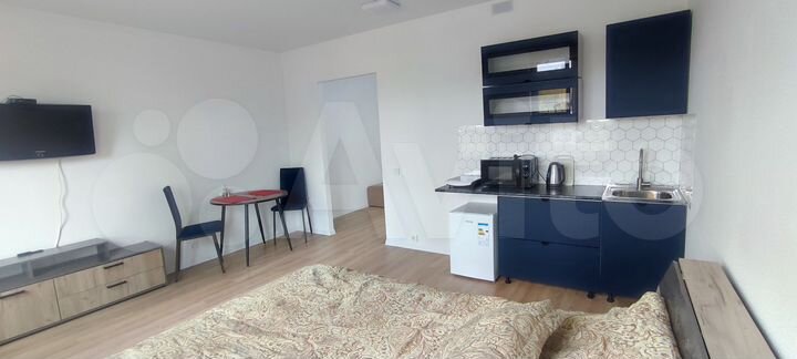 Квартира-студия, 27,4 м², 2/17 эт.
