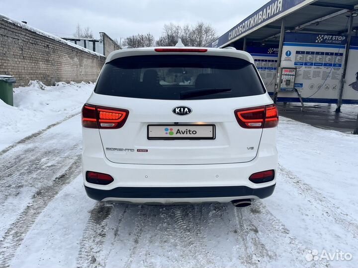 Kia Sorento Prime 3.5 AT, 2018, 130 000 км