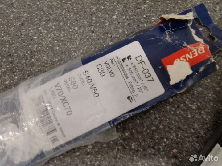 Denso Щетки стеклоочистителя комплект Volvo