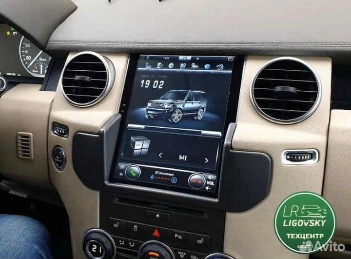 Мультимедийная навигация nvtech Land Rover