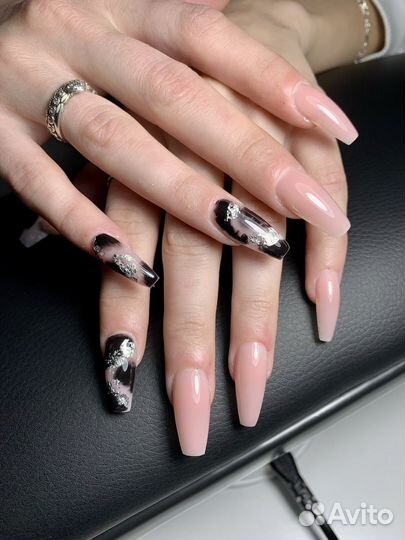 Маникюр, наращивание, укрепление ногтей, гель-лак