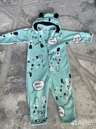 Комбинезон флисовый 86 Crockid