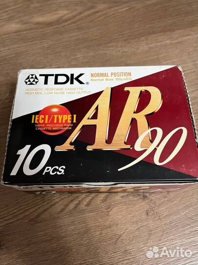 Аудиокассеты tdk ar 90