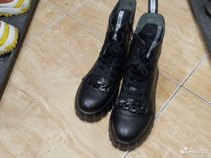 Ботинки демисезонные для девочки р.37