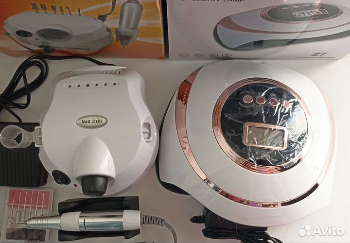 Набор аппарат/ маникюра и педикюра + лампа UV/LED