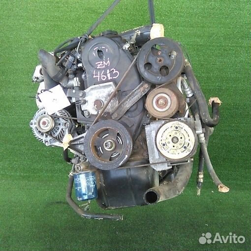 Двигатель в сборе двс mitsubishi pajero IO H76W 4G