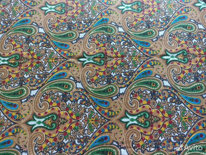 Отрез ткани лен