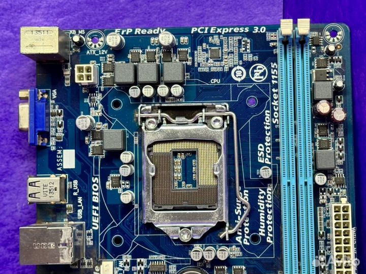 Материнская плата LGA 1155 gigabyte