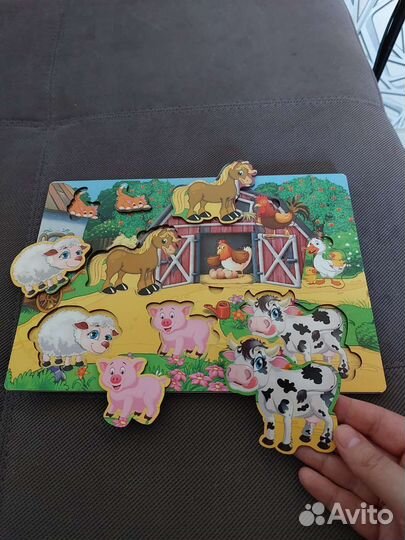 Развивающая рамка-вкладыш 