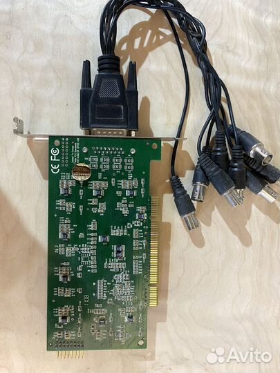 Плата pci видеозахвата с 8 камер