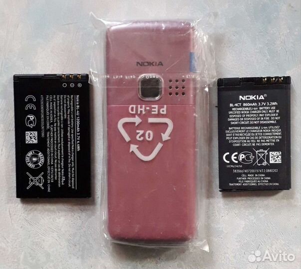 Корпус Nokia 6300,аккумуляторы BL-4U и BL-4CT