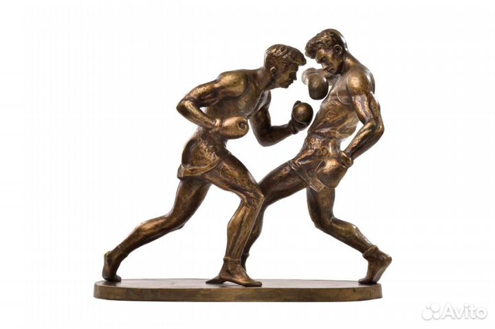 Скульптура, коллекция, спорт, СССР, Боксёры