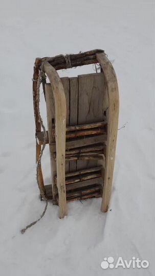 Сани деревянные